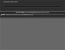 Tablet Screenshot of mossycreek.com